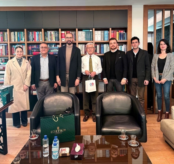 Derneğimizden Fakültemizin Kurucu Hocalarından Prof. Dr. Rıza AYHAN ve Prof. Dr. Hayrettin ÇAĞLAR'a Ziyaret