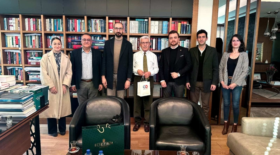 Derneğimizden Fakültemizin Kurucu Hocalarından Prof. Dr. Rıza AYHAN ve Prof. Dr. Hayrettin ÇAĞLAR'a Ziyaret